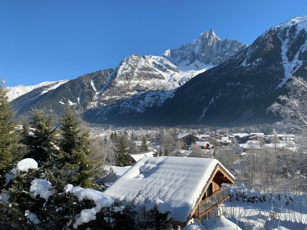 Chalet Le Point De Vue Шамони Экстерьер фото