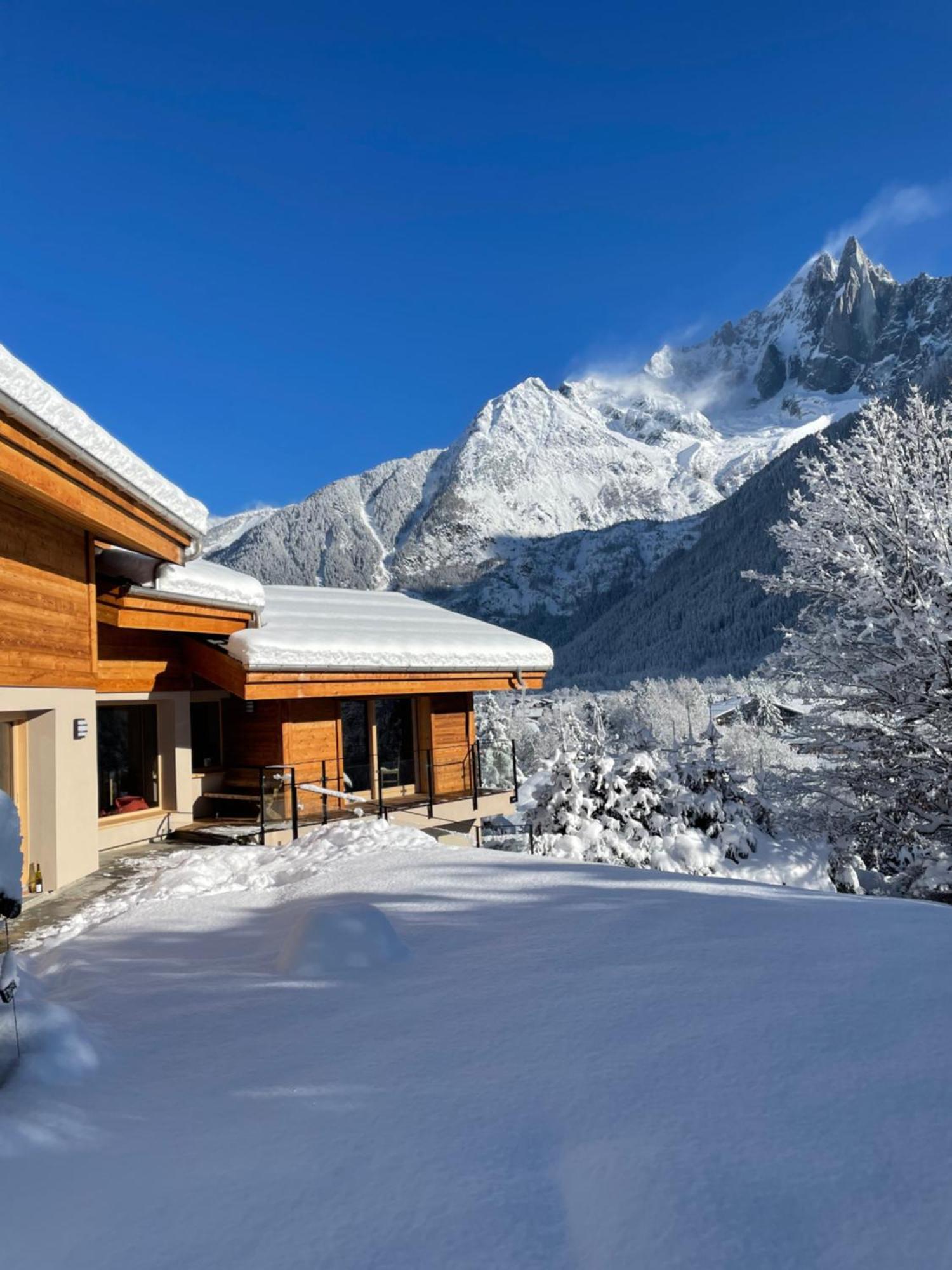 Chalet Le Point De Vue Шамони Экстерьер фото